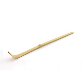 BambooMN Chashaku Matcha Tea Scoop Spoon Organic Bamboo Ceremonial Tea Utensil - Natural - 3 Pieces