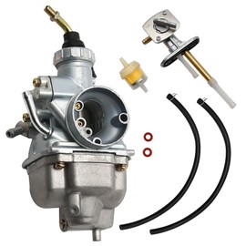 TTR125 Carburetor Carb Replacement for Yamaha TTR125 TTR-125 Carb Replacement for 2000-2007 Yamaha TTR125LE TTR125E TTR125L TTR125 with Fuel Switch Valve Petcock