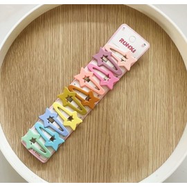 VOKLLIYU Hairpins, Bangs, Pin Clips, 11 Pieces, Girls, Bangs, Patches, Hairpins, Cute, Bangs, Hair Accessories, Hair Accessories, Present, Kids, Preparation, Girls, Baby Shower Gift, Birthday (A-9)