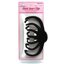 Dream World Hair Jaw Clip Large Assorted Colors 12 Piece Pack