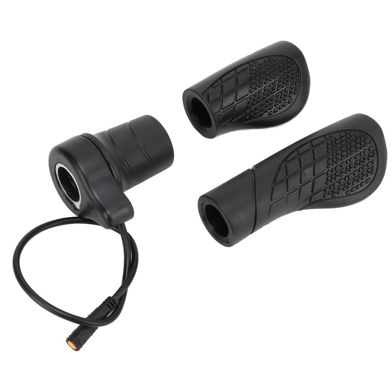 Electric Bicycle Twist Throttle Left 22.2mm Waterproof Throttle Grips for