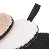 Makeup Remover Puff 3 Colors Purifies Skin Pore Cleansing Exfoliation