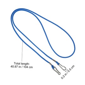 KICHOUSE 2pcs Elastic Glove Clips for Boy Girl Warm Mitten Holder Straps Soft and Cozy Winter Glove Connectors Vibrant Colors for