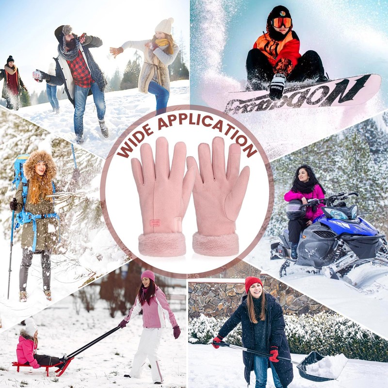 BESPORTBLE USB Heated Gloves for Women, Electric Hand Warmer Winter