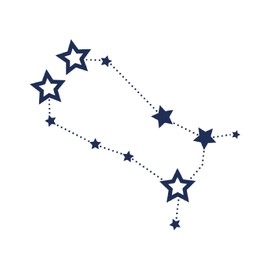 Tattwo.me Temporary Tattoos for Adults and Children 2 Weeks Waterproof - Constellation Gemini - Vegetable Ink - EU Cosmetic Certificate - (P0911)