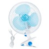 KOCASO Clip On Fan 2 Speeds Quiet Clamp Fan Adjustable