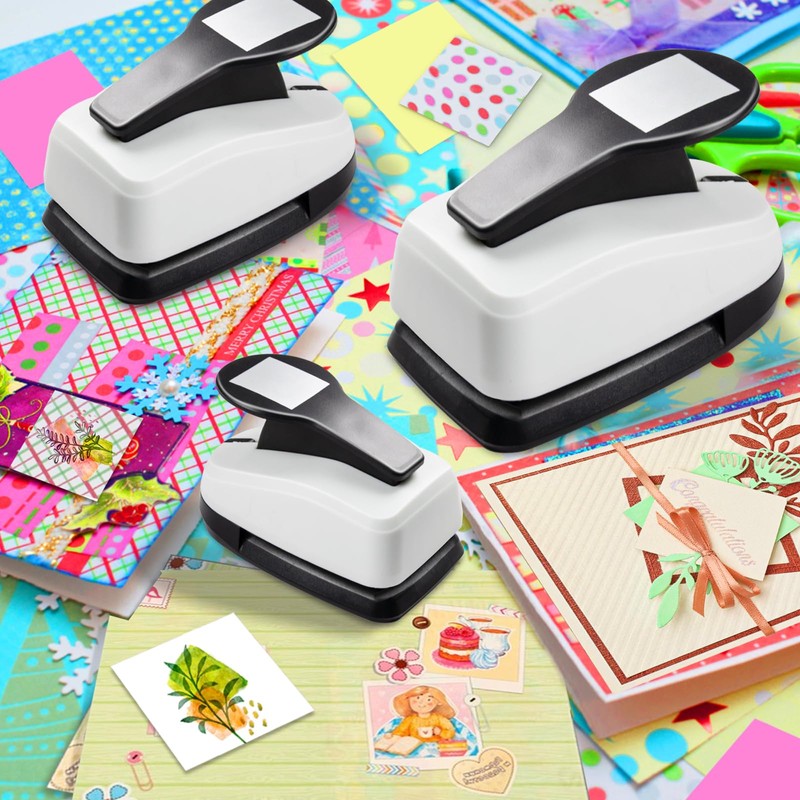 Square Hole Puncher Square Paper Punch Shape Punches for Paper