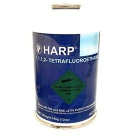 Harp R-134a for Automotive use in a 12-Ounce self-Sealing Container (1)