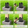 WIMART Creative Design 4x4 Post Base, Square Bracket Post Base