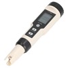 Water Tester 2 in 1 Detachable Probe Design ABS LCD