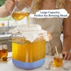 1 Gallon/128 OZ Large Fermentation Jar, Mead Making Kit, Pickle