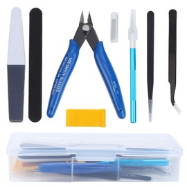 WiMas Gundam Modeler Basic Tools, Gundam Modeler Basic Tools, Modeler for Hobby Model Assemble Building, Pack of 9