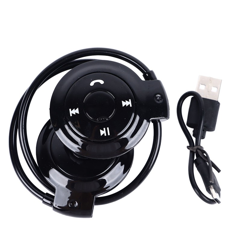 Bluetooth Headphone Clear HiFi Sound Foldable Wrap Around Head Wireless