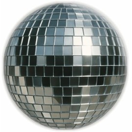 Disco Mirror Ball - 2.25" Round Magnet