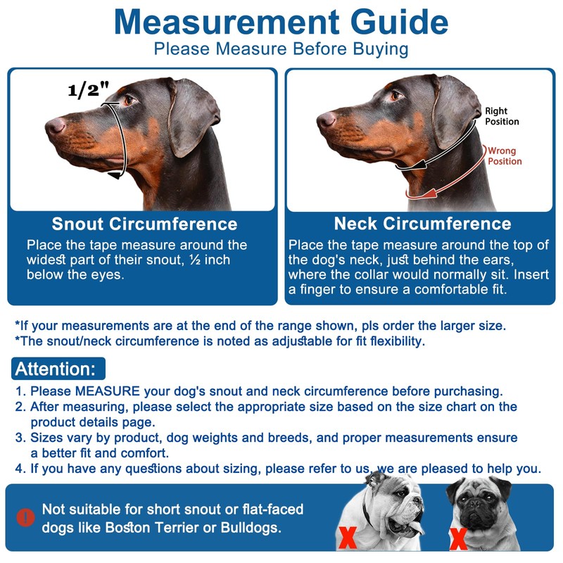 BARKLESS Soft Dog Head Collar, No Pull Training Tool for
