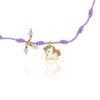 lu le | Collar fabricado con hilo con dije de