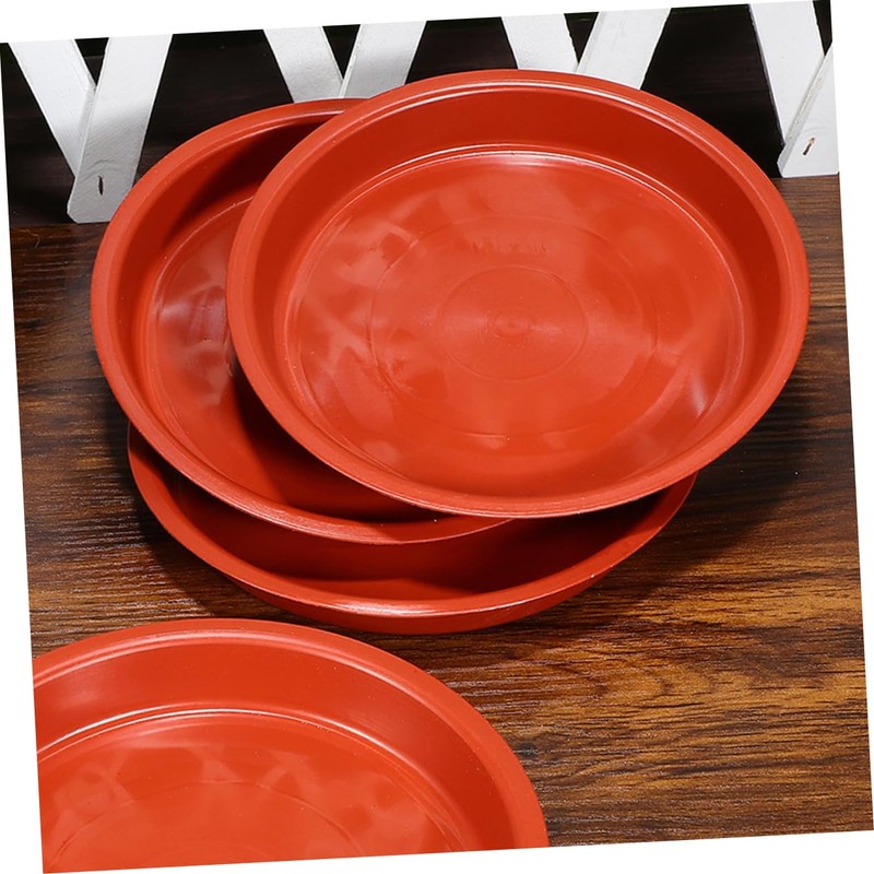 Kisangel 10pcs Round Plant Saucer Drip Trays for Potted Plants