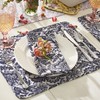 Vera Bradley Cotton Reversible Placemats Set of 2, Java Navy