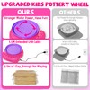 Vinkp Pottery Wheel for Kids - Complete Pottery Painting Kit