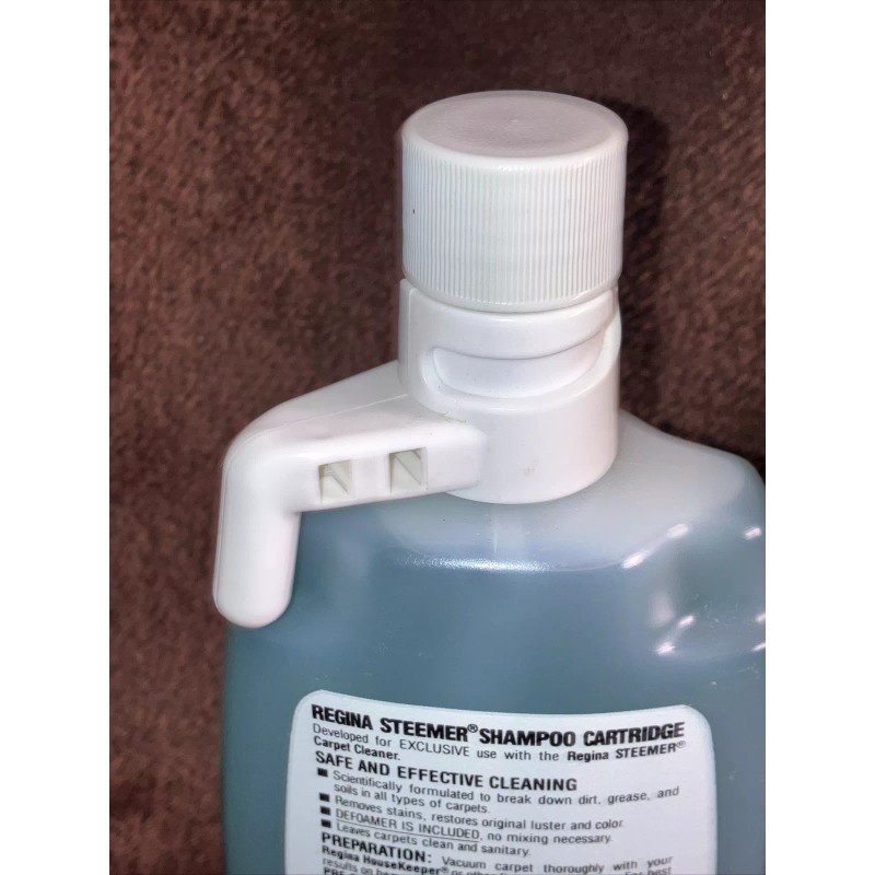 Regina Vtg 1989 Regina Steemer Carpet Cleaner Shampoo Cartridge 15