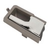 Auto Interior Door Handle Gray Base Plated Inside Pull Door