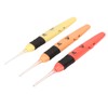 3 Pcs Lighted Crochet Hooks Set 2.5mm 3.0mm 3.5mm Lightweight