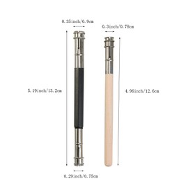 Liitata Art Pencil Extender Pencil Extender Adjustable Double Head Pen Extension Single Head Pen Extension for School Office Supplies Carbon Pen Students Drawing Sketching - 10 Pieces