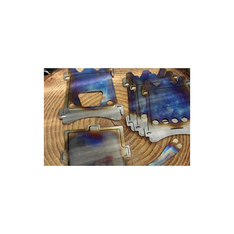 Emberlit Titanium UL Compact Design Perfect for Survival, Camping, Hunting