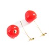 OfficialOtaku Kakyoin Cosplay Earrings - Red Cherry (0.5 oz)