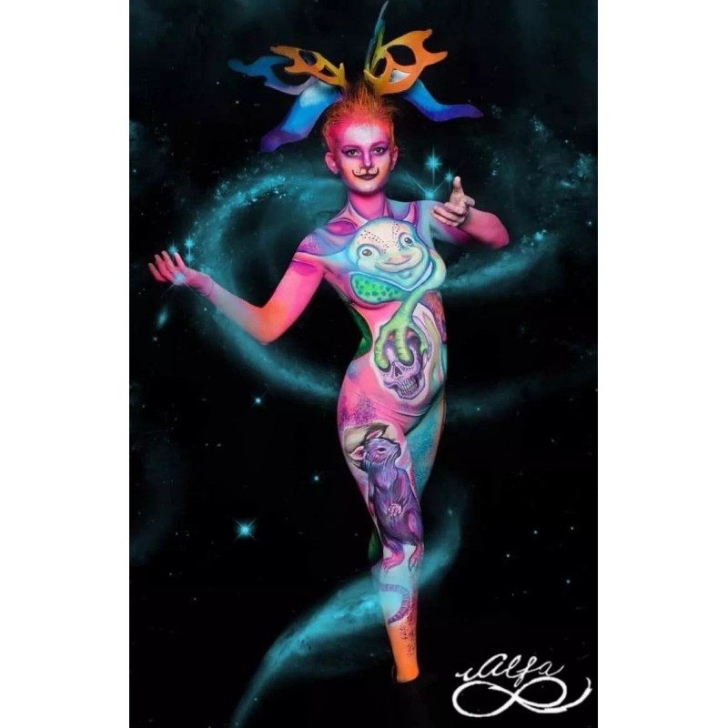 Alfa Bodypaint Profesional /caracterización/pintacaritas /pintura