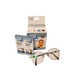 60 Count Lens Cleaning Wipes, Lens Wipes Individually Wrapped, Quick-Dry & Non-Scratching, Eyeglass Cleaner Wipes, Eye Glass Wipe, Lenses Wipes for Glass, Goggles, Electronic Screen.