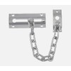 Security Door Chain Heavy Duty Safety Guard Lock Catch 85mm with Screws (Polished Chrome)