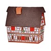 Ceramic Miniature Aroma House Incense Burner Germany Town Hall in
