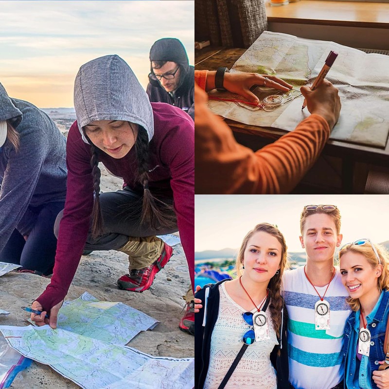 Compass Navigation, Two Super Practical Compasses, Lightweight and Small Compass