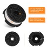 JINHENB 6 Pieces Strimmer Spool Line for Black and Decker,