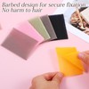 30 PCS Hair Pad Bangs Patch, Colorful Magic Bangs Hair