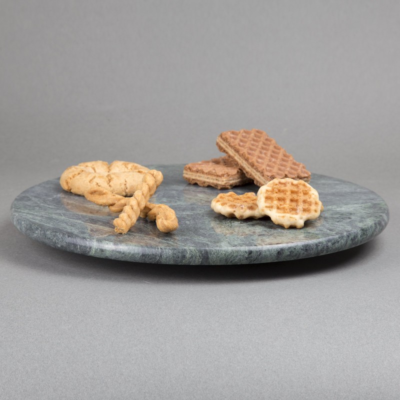 Creative Home tural Marble 12 Inches Lazy Susan, 12" Diameter,