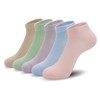 Women Ankle Thin Sock Mesh Bamboo Beathable Ventilating Socks for
