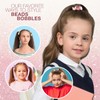 BasicSense Beads Double Elastic Bobbles Ponytail Holder Hair Ties Band