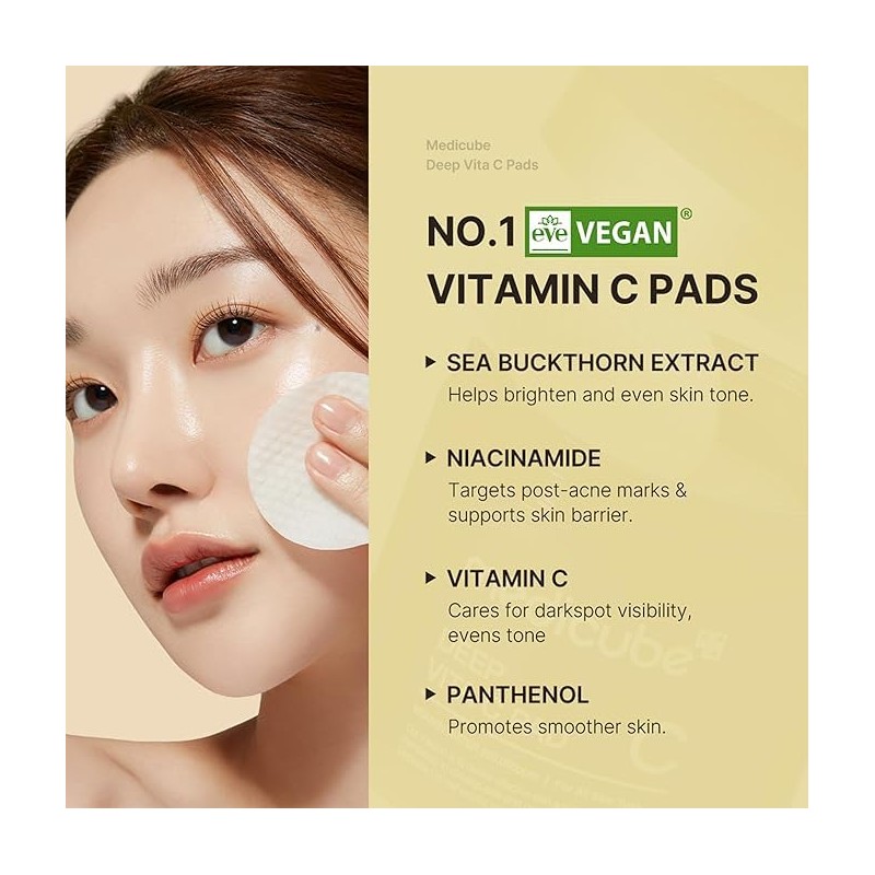 Almohadillas deep vita c 70 piezas Medicube