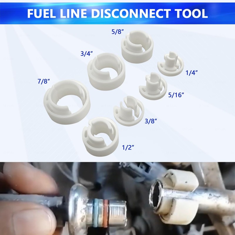 KTPROT 46pcs Master Quick Disconnect Tool Set Fuel Line Disconnect