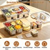 Stainless Steel Snackle Box Container, Dishwasher Safe Snack Box with