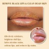 Exfoliante Labial De Cúrcuma Y Limón Con Cepillo, Exfoliante Para