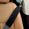 Mebamce 2 Pack Black Soft and Comfortable Car Seat Belt