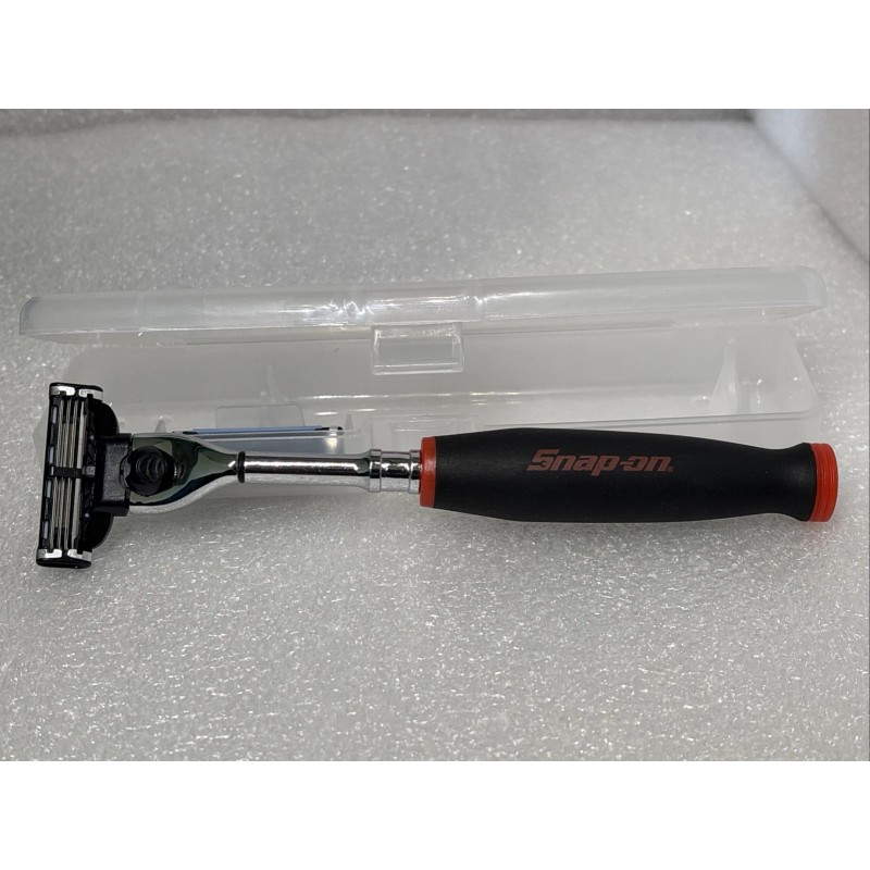 Snap-on SNAP ON Tools Razor Soft Grip RED Ratchet Handle