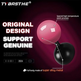 Tybasthe Push Start Button Cover, Metal Car Joystick Push to Start Car Joystick Starter Engine Start Stop Button Cover Car Ignition Button Cover Cool Car Accessories Interior Decorations Pink