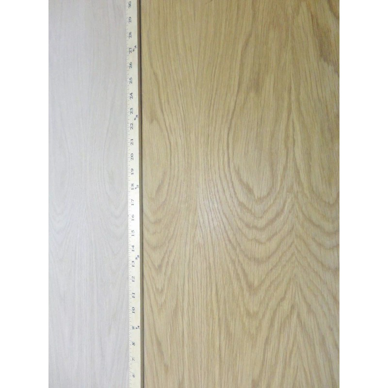 White Oak wood veneer sheet 24" x 48" with paper