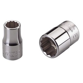 TOP S-310 Socket for Socket Wrench, Opposite Side 0.4 inch (10 mm), 0.4 inch (12 mm), Insertion Angle, 0.37 inches (9.5 mm), Made in Japan