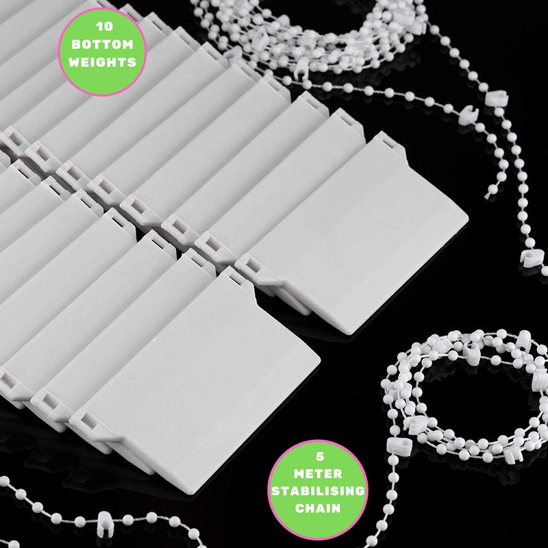 Vertical Blind Weights and Chains For 89mm (3.5") - Replacement