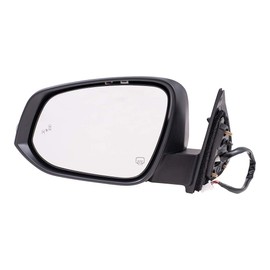 Power Mirror for 2014-2019 Highlander Blind Spot Detection Turn Signal Indicator Heated 879400E272 Left TO1320361